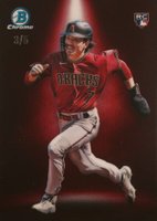 2023 Bowman Spotlights #BS1 Corbin Carroll Red Refractor Baseball Card