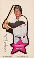 1968 Topps Action All-Star Stickers #1 Carl Yastrzemski Baseball Card