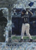 2000 SPx #44 Edgar Martinez Radiance Baseball Card