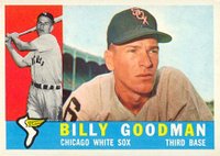 1960 Topps #69 Billy Goodman Baseball Card