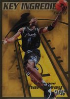 1997 Fleer Key Ingredients #3 Anfernee Hardaway Gold Basketball Card