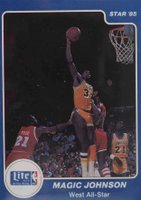 1985 Star Lite #11 Magic Johnson Basketball Card