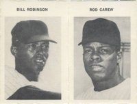 1969 Milton Bradley # Carew/Robinson Panel Baseball Card
