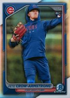 2024 Bowman Chrome #45 Pete Crow-Armstrong SP Baseball Card