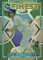 1995 Finest #126 Don Mattingly Refractor Baseball Card