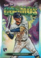 2024 Topps Chrome Cosmic Into the Cosmos #13 Jackson Chourio Baseball Card