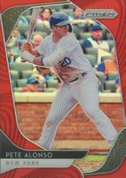 2020 Panini Prizm #66 Pete Alonso Red Prizm Baseball Card