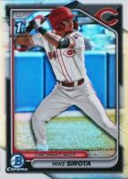 2024 Bowman Draft #BDC32 Mike Sirota Chrome-Refractor Baseball Card