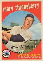 1959 Topps #326 Marv Throneberry Baseball Card