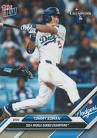 2024 Topps Now Los Angeles Dodgers World Series Champions #14 Tommy Edman Baseball Card