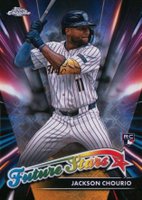 2024 Topps Chrome Logofractor Edition Future Stars #FSLE11 Jackson Chourio Baseball Card