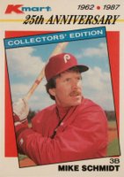 1987 K-Mart #31 Mike Schmidt Baseball Card