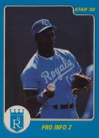 1988 Star Bo Jackson #9 Bo Jackson Pro Info 2-Glossy Baseball Card