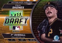 2023 Bowman Draft Bowman Draft Night #BDN7 Paul Skenes Gold Baseball Card