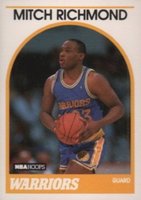 1989 Hoops #260 Mitch Richmond Basketball Card