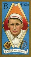 1911 Gold Borders #107 Ed Karger Baseball Card
