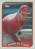 1989 Topps #666 Randy St. Claire Baseball Card