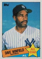 1985 Topps #705 Dave Winfield Baseball Card