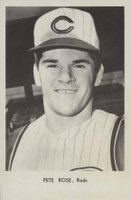 1968 Cincinnati Reds Picture Pack # Pete Rose Baseball Card