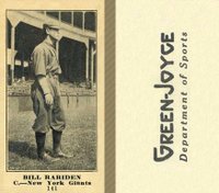 1916 Green-Joyce #141 Bill Rariden Baseball Card