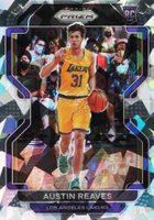 2021 Panini Prizm #165 Austin Reaves Ice Basketball Card