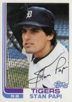 1982 Topps #423 Stan Papi Baseball Card