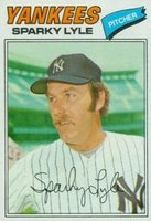 1977 Burger King Yankees #10 Sparky Lyle Baseball Card