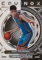 2022 Panini Obsidian Equinox #7 Chet Holmgren Basketball Card