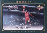 2007 Upper Deck Chronology #136 Michael Jordan Autograph-Gold Basketball Card
