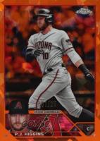 2023 Topps Chrome Update Sapphire Edition #82 P.J. Higgins Orange Baseball Card