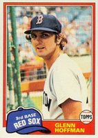 1981 Topps #349 Glenn Hoffman Baseball Card