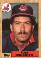 1987 Topps Tiffany #463 Tom Candiotti Baseball Card
