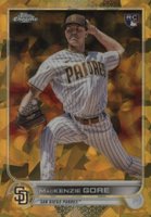 2022 Topps Chrome Update Sapphire Edition #81 MacKenzie Gore Gold Baseball Card