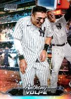 2024 Topps Stadium Club #236 Anthony Volpe Chrome-Refractor Baseball Card