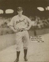 1934 Batter Up #168 Marvin Owen Baseball Card