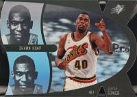 1997 SPx ProMotion #4 Shawn Kemp Die-Cut Basketball Card