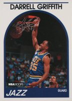 1989 Hoops #241 Darrell Griffith Basketball Card