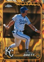2024 Topps Gilded Collection #16 George Brett Gold Lava Baseball Card