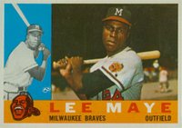 1960 Topps #246 Lee Maye Baseball Card