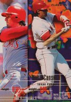 1995 Fleer #281 Jose Canseco Baseball Card