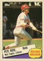 1985 Topps Tiffany #6 Pete Rose Baseball Card