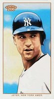 2002 Topps 206 #119 Derek Jeter Tolstoi Baseball Card