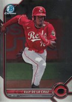 2022 Bowman Draft #BDC80 Elly de La Cruz Chrome Baseball Card