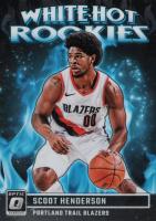 2023 Panini Donruss Optic White Hot Rookies #15 Scoot Henderson Basketball Card