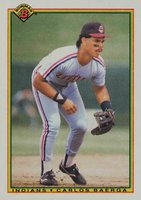 1990 Bowman #339 Carlos Baerga Baseball Card
