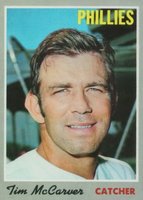 1970 Topps #90 Tim McCarver Baseball Card