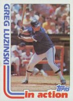 1982 Topps #721 Greg Luzinski In Action Baseball Card