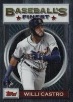 2020 Finest Flashbacks #45 Willi Castro Baseball Card