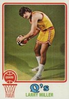 1973 Topps #252 Larry Miller Basketball Card