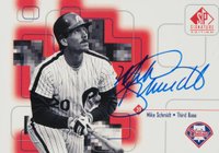 1999 SP Signature Autographs #MS Mike Schmidt Baseball Card